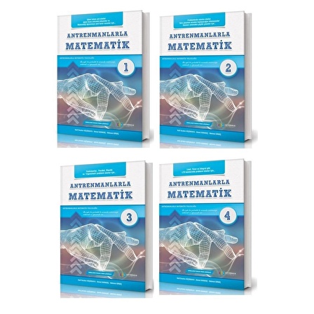 Antrenmanlarla Matematik 1-2-3-4 Set 4 Kitap Antrenman Yayınları