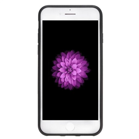 Apple iPhone 7-8 Plus Uyumlu Deri Arka Kapak Mercan