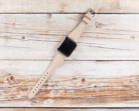 Bouletta Apple Watch Uyumlu Deri Kordon 42-44-45mm Slim NU1