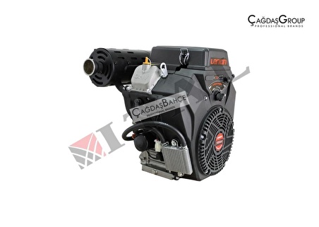 Loncin LC2V80FD Marşlı Dikey Şaftlı Tek Motor 26 HP