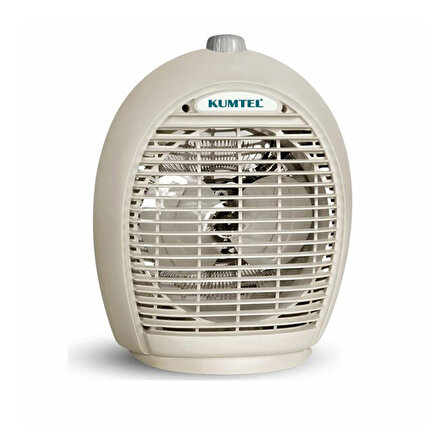 KUMTEL LX-6331 (2IN1) 2000W - Sıcak & Soğuk Hava Akışıyla İkili Kullanım: Vantilatör Fan & Isıtıcı Soba
