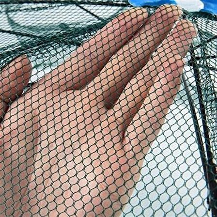 Lovesome Şemsiye Balık Ağı Yakalama Tutma Filesi 16 Cepli Büyük Boy Taşınabilir Serpme Balık Tuzağı