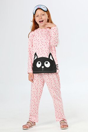 Black Cat Pijama Takım