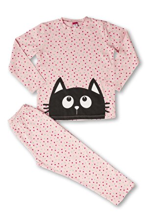 Black Cat Pijama Takım