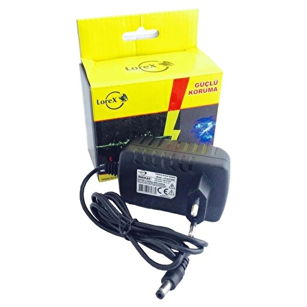 LOREX LR-GUCSW1 12V 1A Adaptör(Switch Mode) Güç Kaynağı