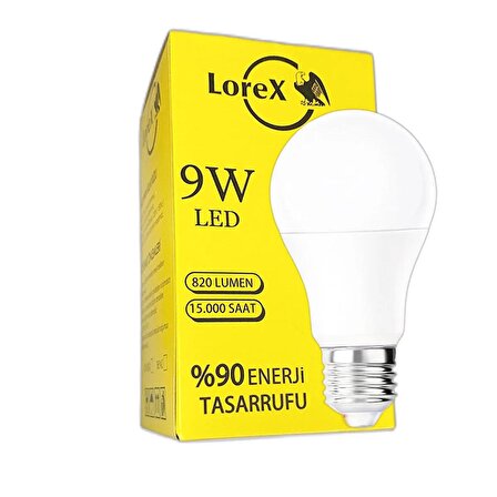 LOREX LR-LA9 LED Ampul , 9W