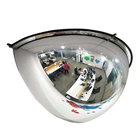 LOREX LR-YK90A 90cm Yarı Kubbesel Güvenlik Aynası , Panoramik Ayna