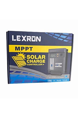 LEXRON MPPT 20 A Amper 12/24 V Volt Şarj Kontrol Cihazı Regülatörü