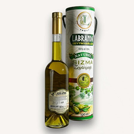 Labranda Natürel Sızma Zeytinyağı - Extra Virgin - Terasa Cam Şişe - 500 ml