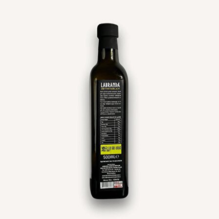 Soğuk Sıkım Erken Hasat Organik Zeytinyağı - Marasca Cam Şişe - 500 ml