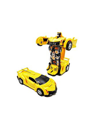 Transformers Bumblebee Robota Dönüşebilen Oyuncak Araba Sarı