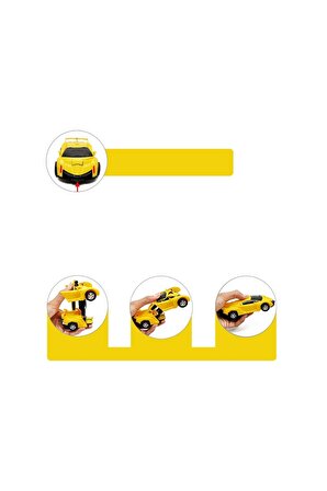 Transformers Bumblebee Robota Dönüşebilen Oyuncak Araba Sarı