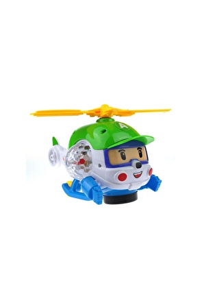 Işıklı Bebek Oyuncağı Cartoon Helikopter Pilli Işıklı Müzikli