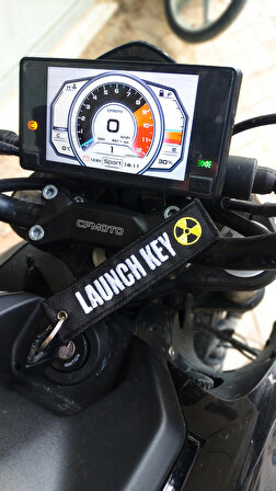 Launch Key Motorcu Kumaş Anahtarlık