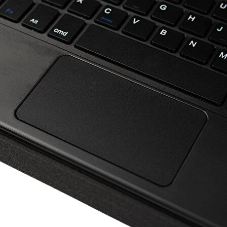 Samsung Galaxy Tab A7 Lite T225 Zore Border Keyboard Bluetooh Bağlantılı Standlı Klavyeli Tablet Kılıfı