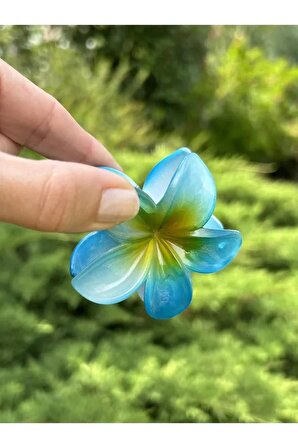 Çiçek Orta Boy Hibisküs Toka