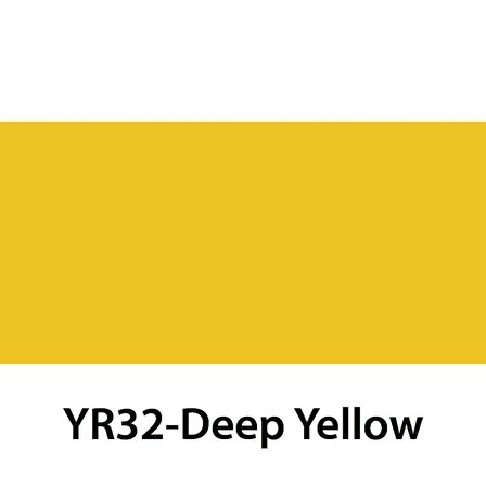Tinge Twin Çift Uçlu Marker Kalemi Yr32 Deep Yellow