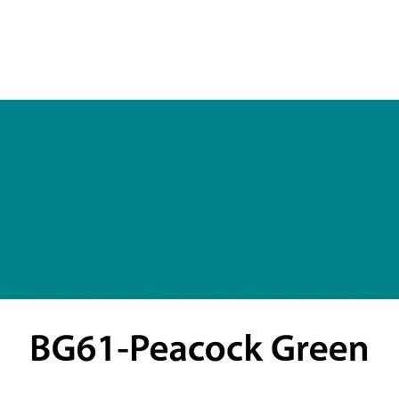 Tinge Twin Çift Uçlu Marker Kalemi Bg61 Peacock Green