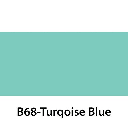 Tinge Twin Çift Uçlu Marker Kalemi B68 Turquoise Blue