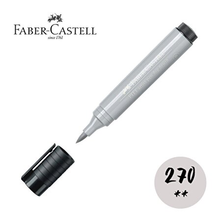 Faber Castell Pitt Artist Pen Big Brush Marker 270 Warm Grey I