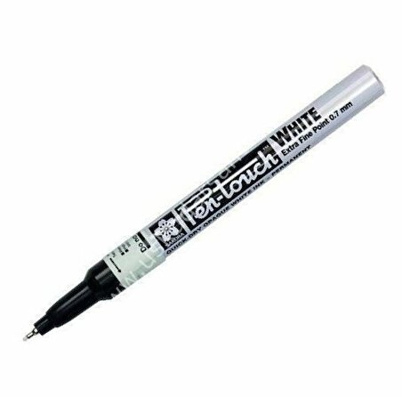 Sakura Pen Touch Extra Fine 0,7mm Beyaz