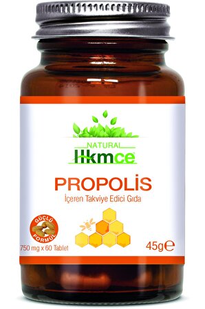 Propolis 60 Tablet - Güçlü Formül - Natural Hekimce