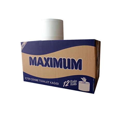 Maximum Mini İçten Çekmeli Tuvalet Kağıdı 12 Rulo