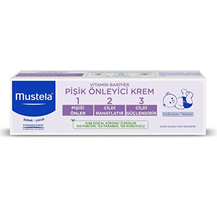Mustela Vitamin Barrier 1-2-3 Cream 100ml