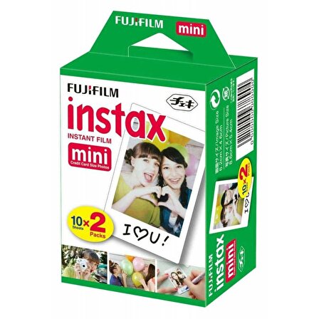 Instax Tüm Mini Makineler ile Uyumlu 20'li Film FOTSN00005G-FOTSN00005G