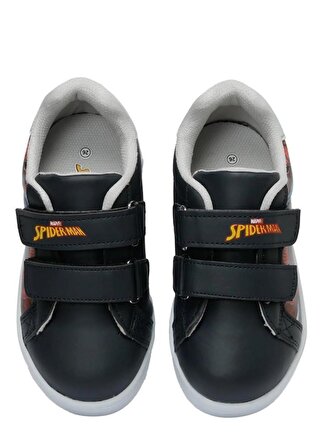 Erkek Çocuk Beyaz / Lacivert Işıklı Spor Ayakkabı Ellaboni Sneaker