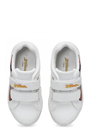 Erkek Çocuk Beyaz / Lacivert Işıklı Spor Ayakkabı Ellaboni Sneaker