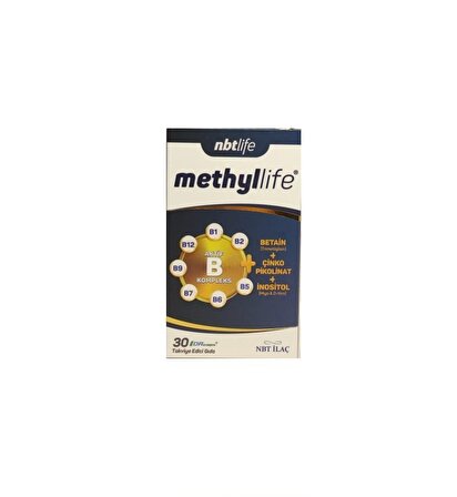 Methyllife Aktif B Kompleks 30 Kapsül