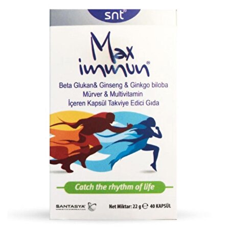 Max Immun Takviye Edici Gıda 40 Kapsül