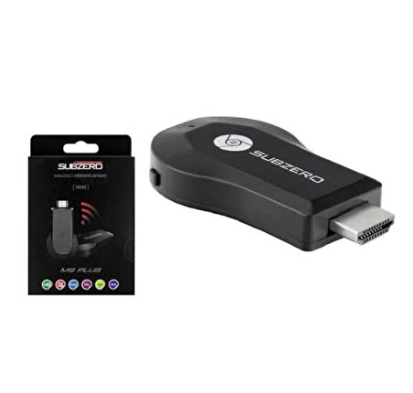 Subzero WD50 M9 Plus Kablosuz HDMI Görüntü Aktarıcı Siyah