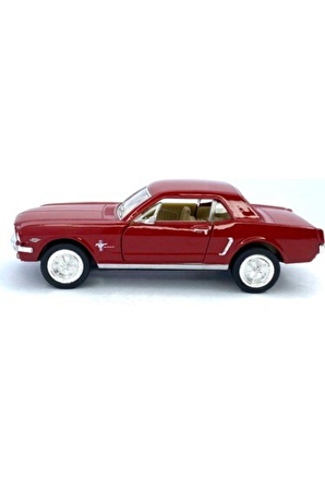 Kınsmart 1:36 1964 1/2 Mustang Bordo