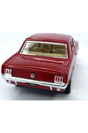 Kınsmart 1:36 1964 1/2 Mustang Bordo