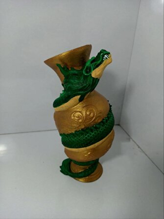 Dragon (Ejderha) Konsept Vazo (20 cm)