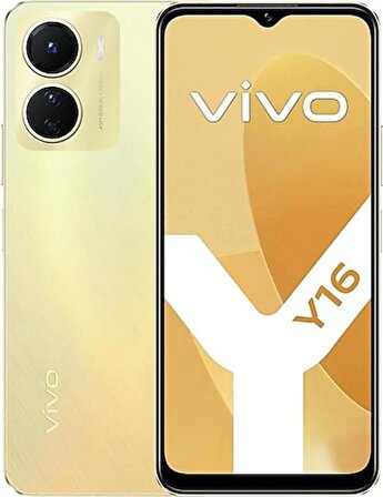 Vivo Y16 64 GB 4gb Ram Cep Telefonu Sarı TEŞHİR