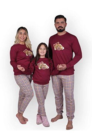 Babalar İçin Aile Pijama Seti / Anne-Baba-Çocuk İçin 3lü  Set İmkanı!