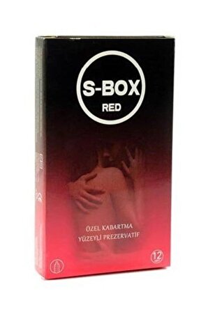 Red Kondom Kabartma Yüzeyli Prezervatif 12li 1 Paket