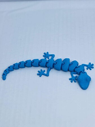 3D Hareketli Oyuncak Kertenkele- Mavi