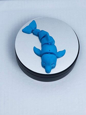 3D Hareketli Yunus Figürlü Oyuncak - Mavi
