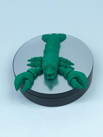 3D Hareketli Istakoz Figürlü Oyuncak - Yeşil