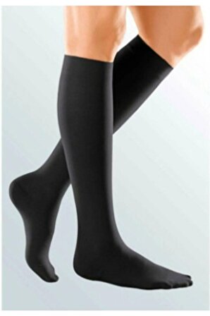 Mediven Medi Duomed Diz Altı Çorabı / Ccl2 Orta Basınç / Siyah Rengi / Burnu Kapalı