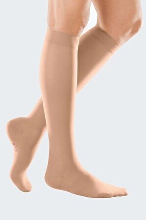 Mediven Medi Elegance Diz Altı Çorabı / Ccl1 Düşük Basınç / Ten Rengi / Burnu Kapalı
