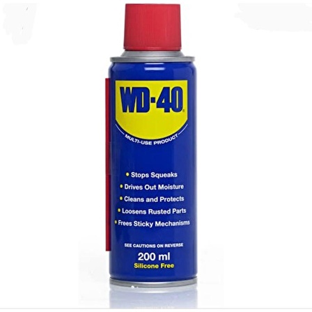 WD40 200ML Pas Sökücü Yağlayıcı