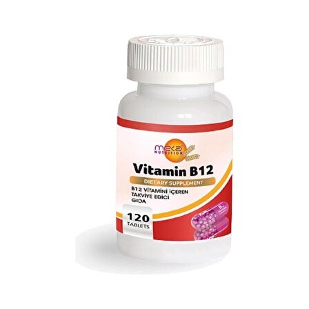 Meka Nutrition Vitamin B12 120 Tablet