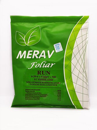 Merav Run 6-39-6+4 MgO,3Zn (1 KG)