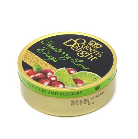 QUEENS DELIGHT CRANBERRY LİME ŞEKER 150 GR