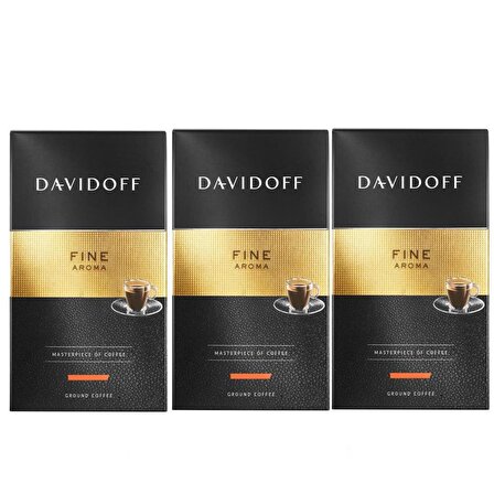 Davidoff Fine Aroma Filtre Kahve 250 Gr.  3'Lü
